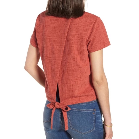 Madewell Verse Tie Back Top Size S - Picture 3 of 11